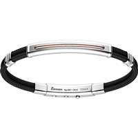 Bracelet Zancan Man  Robikevlar in Silver EXB758R-NE - EXB758R-NE